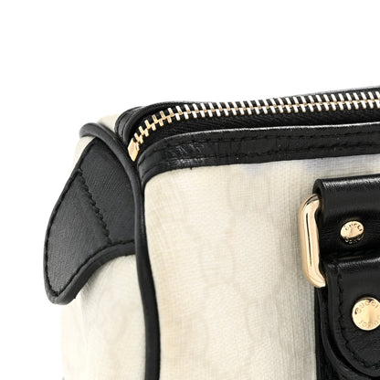 Gucci GG Plus Monogram Small Joy Boston White Black 15 of 15