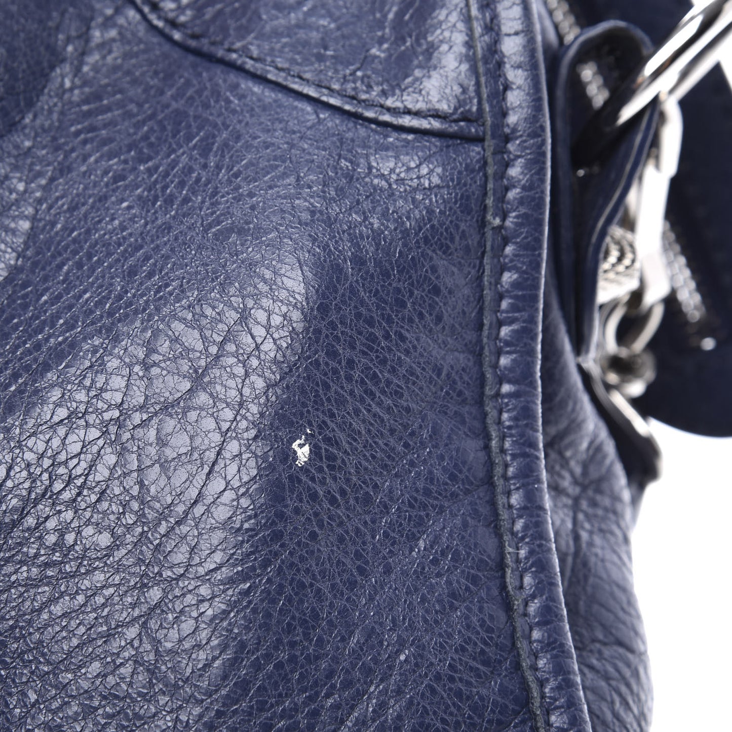 Agneau Giant 12 Silver Hardware City Gris Chartreux