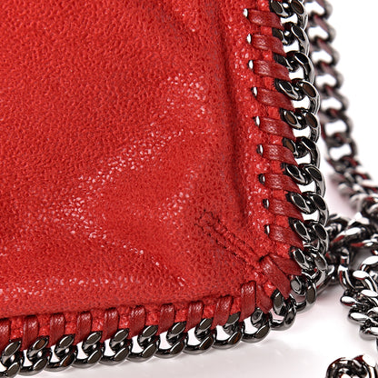 Stella McCartney Shaggy Deer Mini Falabella Crossbody Bag Cherry 10 of 13