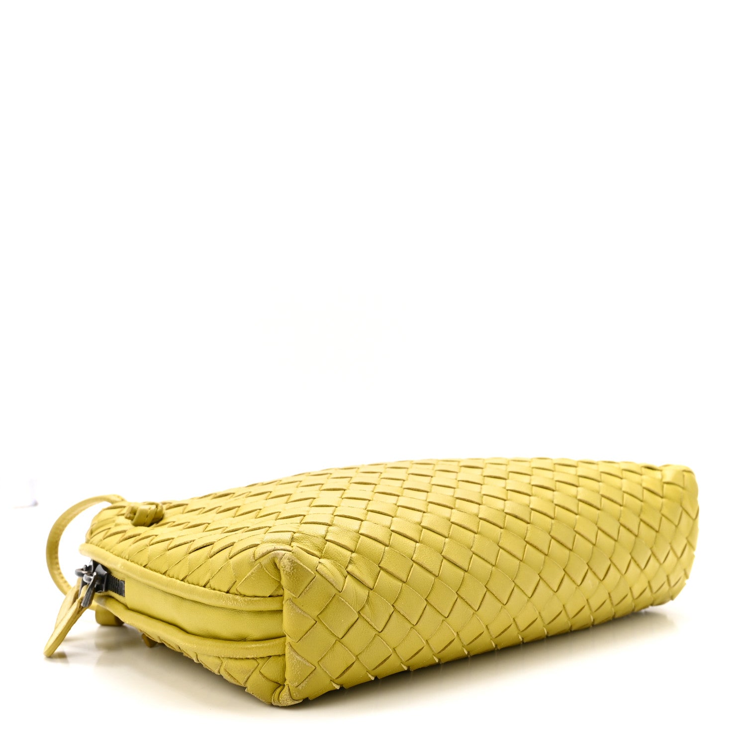 Bottega Veneta Nappa Intrecciato Nodini Crossbody Messenger Green 4 of 9