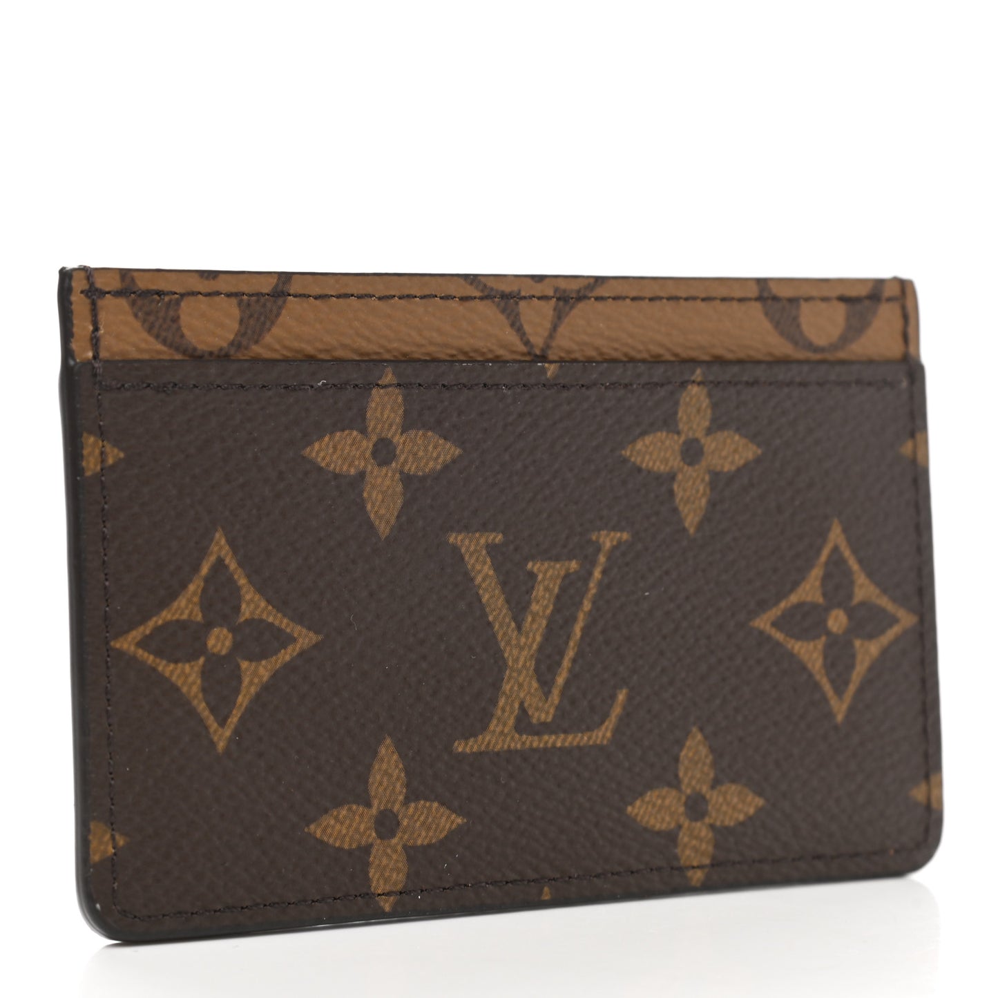 Reverse Monogram Card Holder