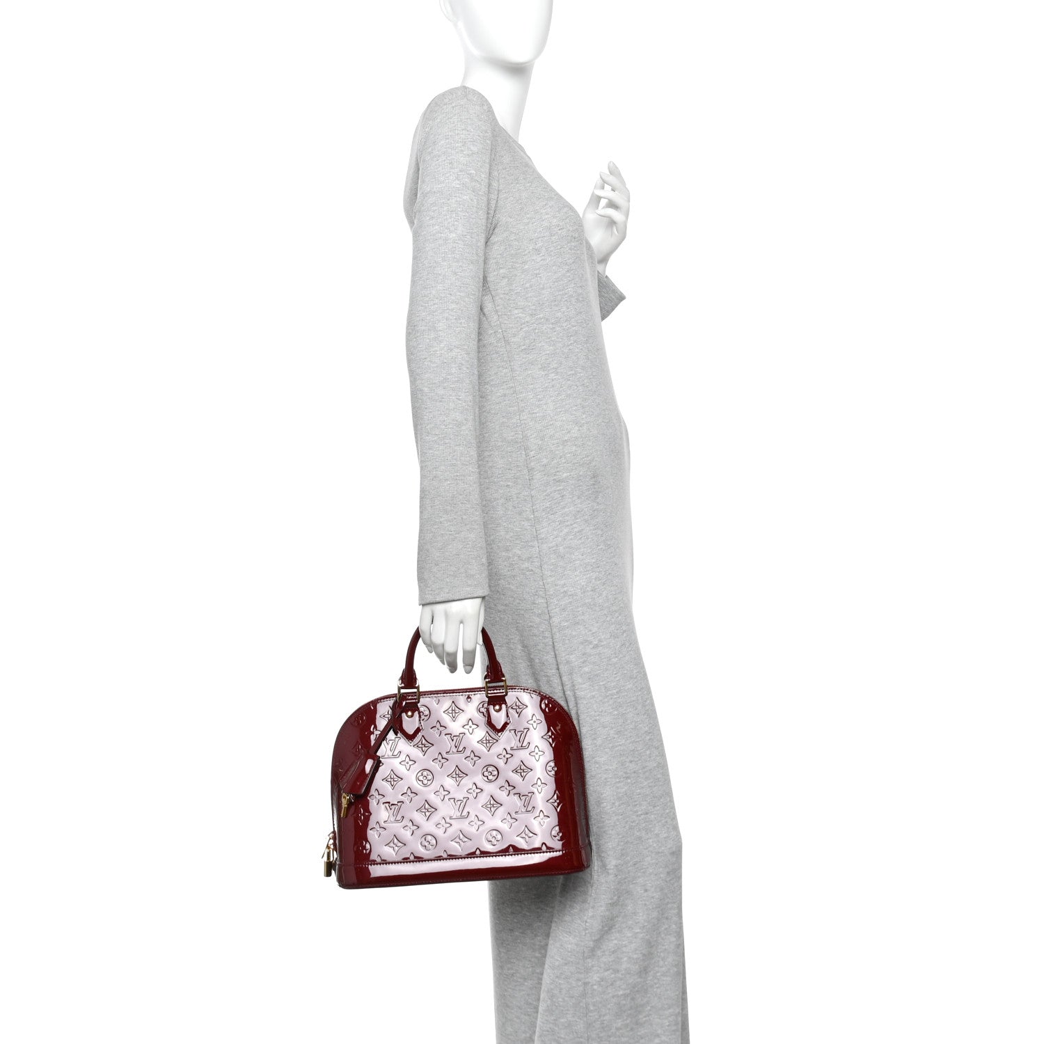 Louis Vuitton Vernis Alma PM Pomme D'Amour 2 of 10