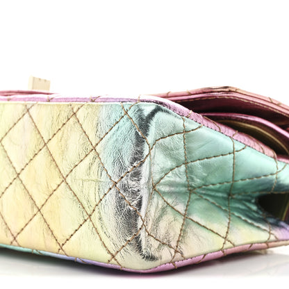 Chanel Metallic Goatskin Quilted 2.55 Reissue 225 Flap Multicolor 10 of 10