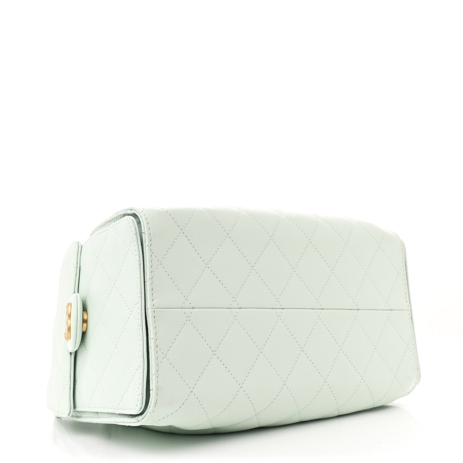 Chanel Caviar Quilted Small Chanel 25 Handbag Light Green 4 of 10