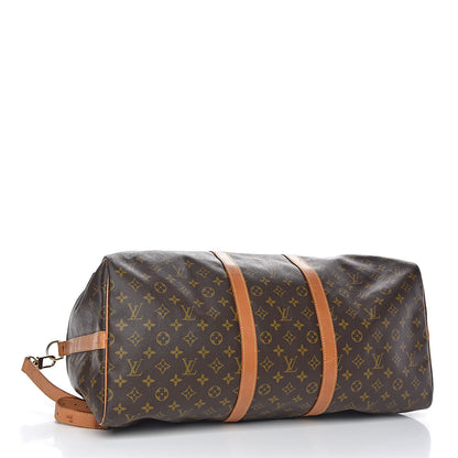 Louis Vuitton Monogram Keepall Bandouliere 55 4 of 14