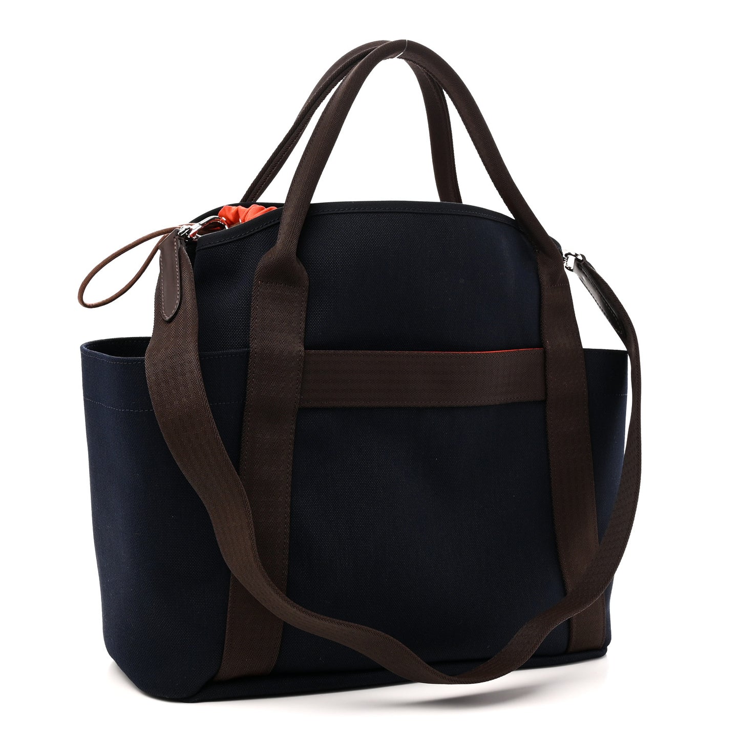 Canvas The Grooming Bag Bleu Navy Feu