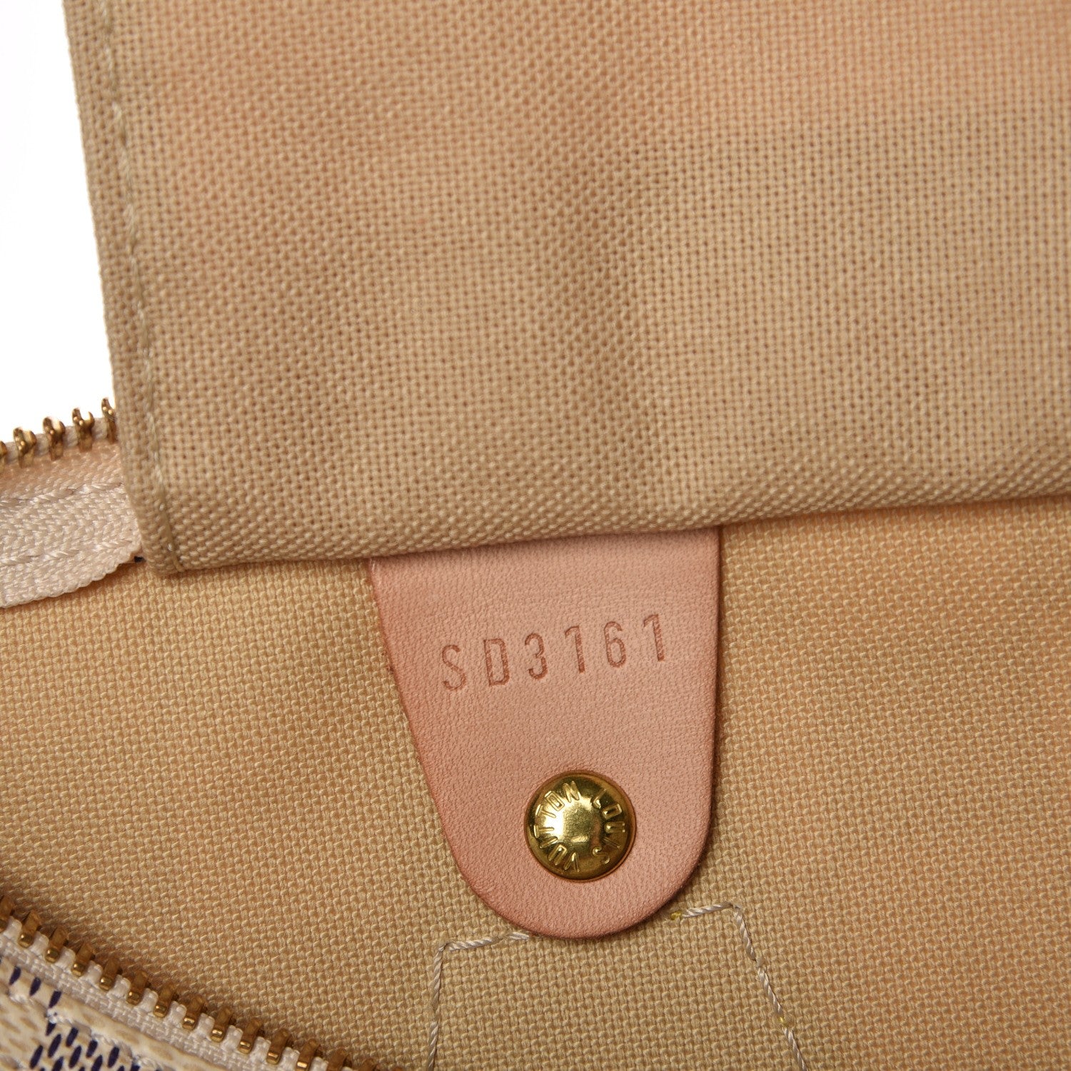 Louis Vuitton Damier Azur Speedy 30 7 of 7