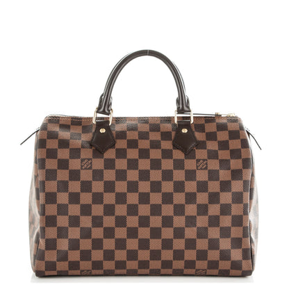 Louis Vuitton Damier Ebene Speedy 30 1 of 7