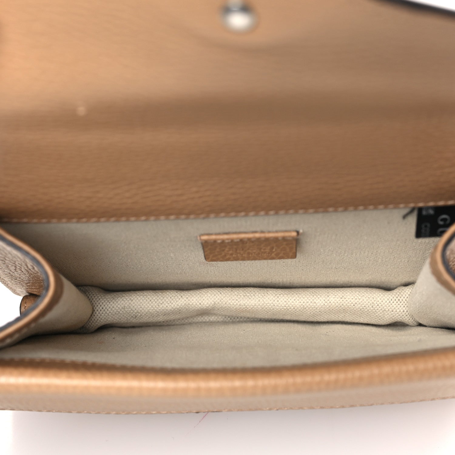 Gucci Dollar Calfskin Crystal Mini Dionysus Shoulder Bag Natural Tan Black Diamond 5 of 9