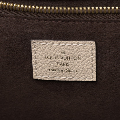 Louis Vuitton Empreinte Monogram Giant Neverfull MM Cream 6 of 9