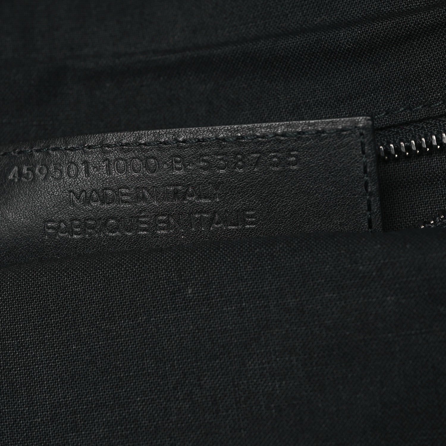 Balenciaga Veau Soyeux Perforated Blackout City Briefcase Black 7 of 12