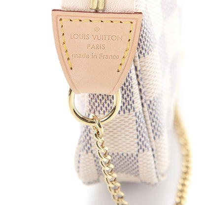 Louis Vuitton Damier Azur Mini Pochette Accessories 6 of 8