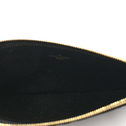 Louis Vuitton Empreinte Felicie Chain Wallet Zippered Insert Black 5 of 6