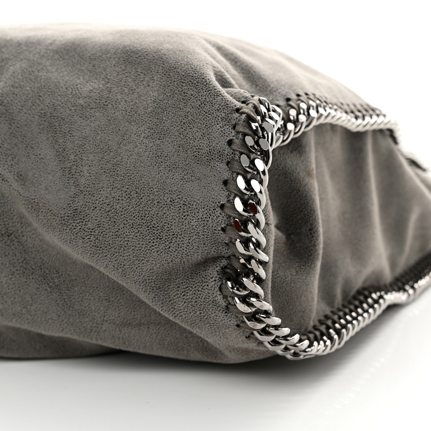 Stella McCartney Shaggy Deer Big Falabella Tote Grey 9 of 10