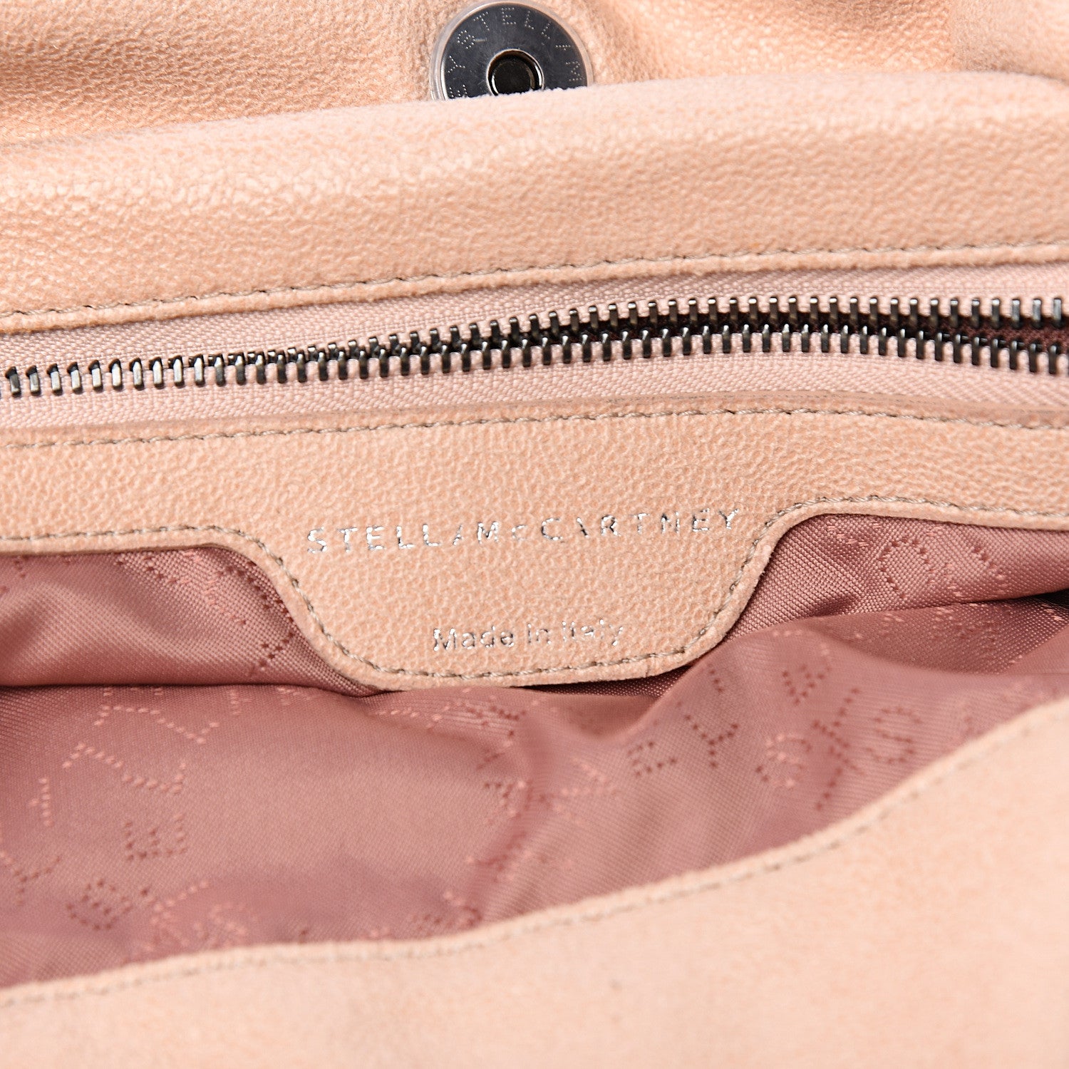 Stella McCartney Shaggy Deer Falabella Fold Over Tote Powder 5 of 9