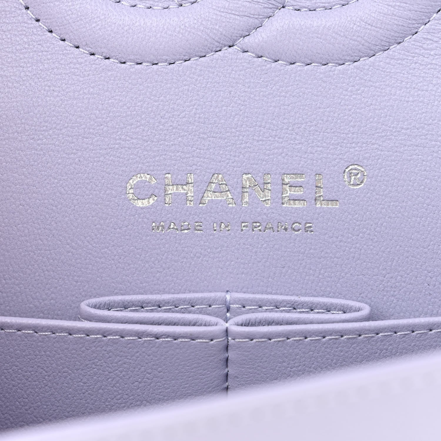 Chanel Caviar Quilted Medium Double Flap Light Purple 6 of 11