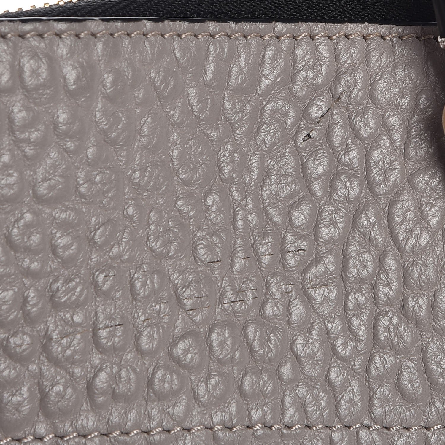 Burberry Signature Grain Calfskin Medium Welburn Tote Pale Grey 9 of 10