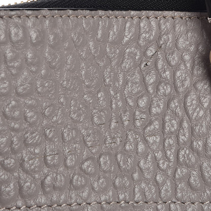 Burberry Signature Grain Calfskin Medium Welburn Tote Pale Grey 9 of 10