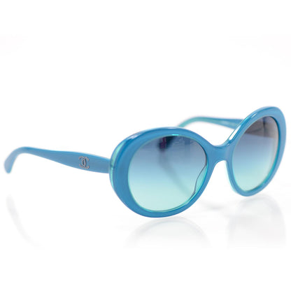 Chanel CC Sunglasses 5238 Turquoise 1 of 8