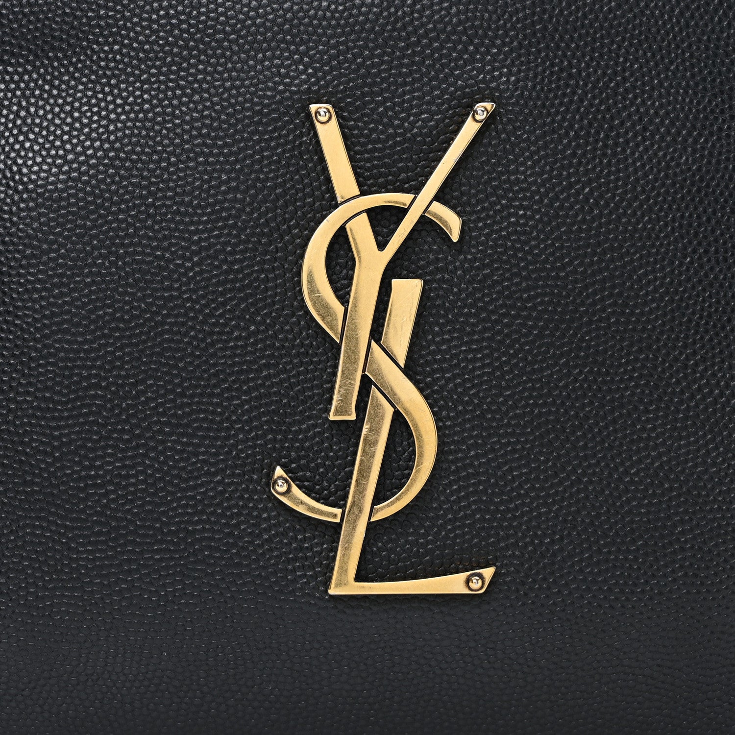 Saint Laurent Grain De Poudre Monogram Belt Bag Black 8 of 10