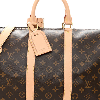 Louis Vuitton Monogram Keepall Bandouliere 45 8 of 10