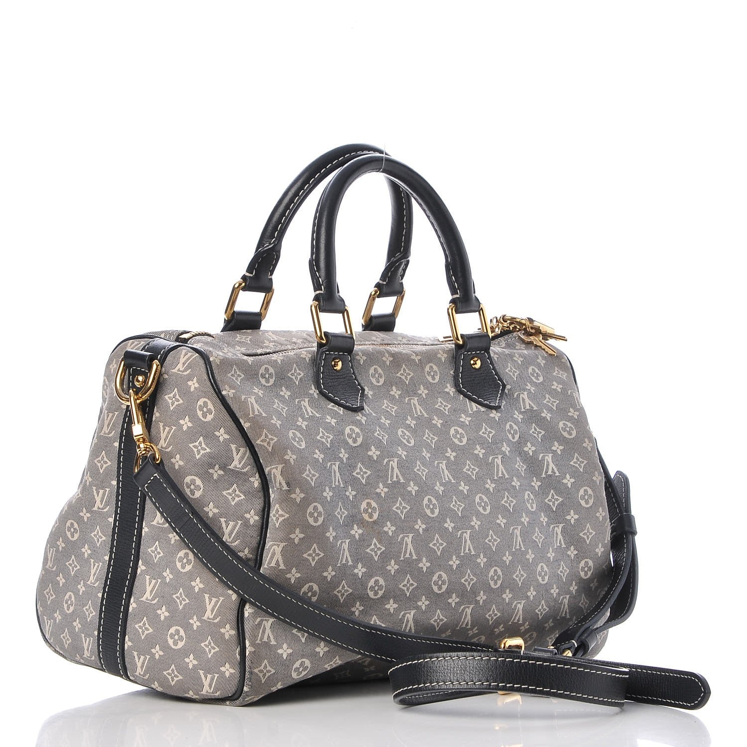 Louis Vuitton Monogram Idylle Speedy Bandouliere 30 Encre 4 of 13