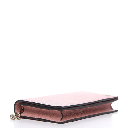 Gucci Dollar Calfskin Medium Betty Chain Wallet Soft Pink 4 of 9
