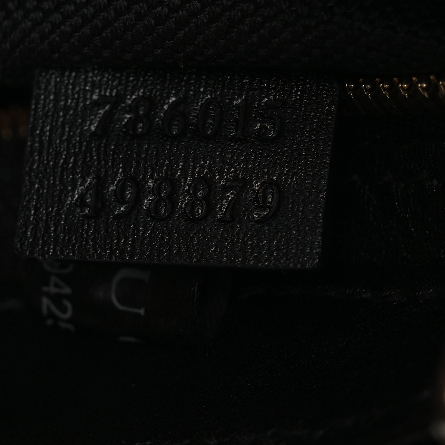 Calfskin Mini Moon Side Shoulder Bag Black