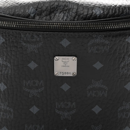 MCM Visetos Stark Belt Bag Black 8 of 11