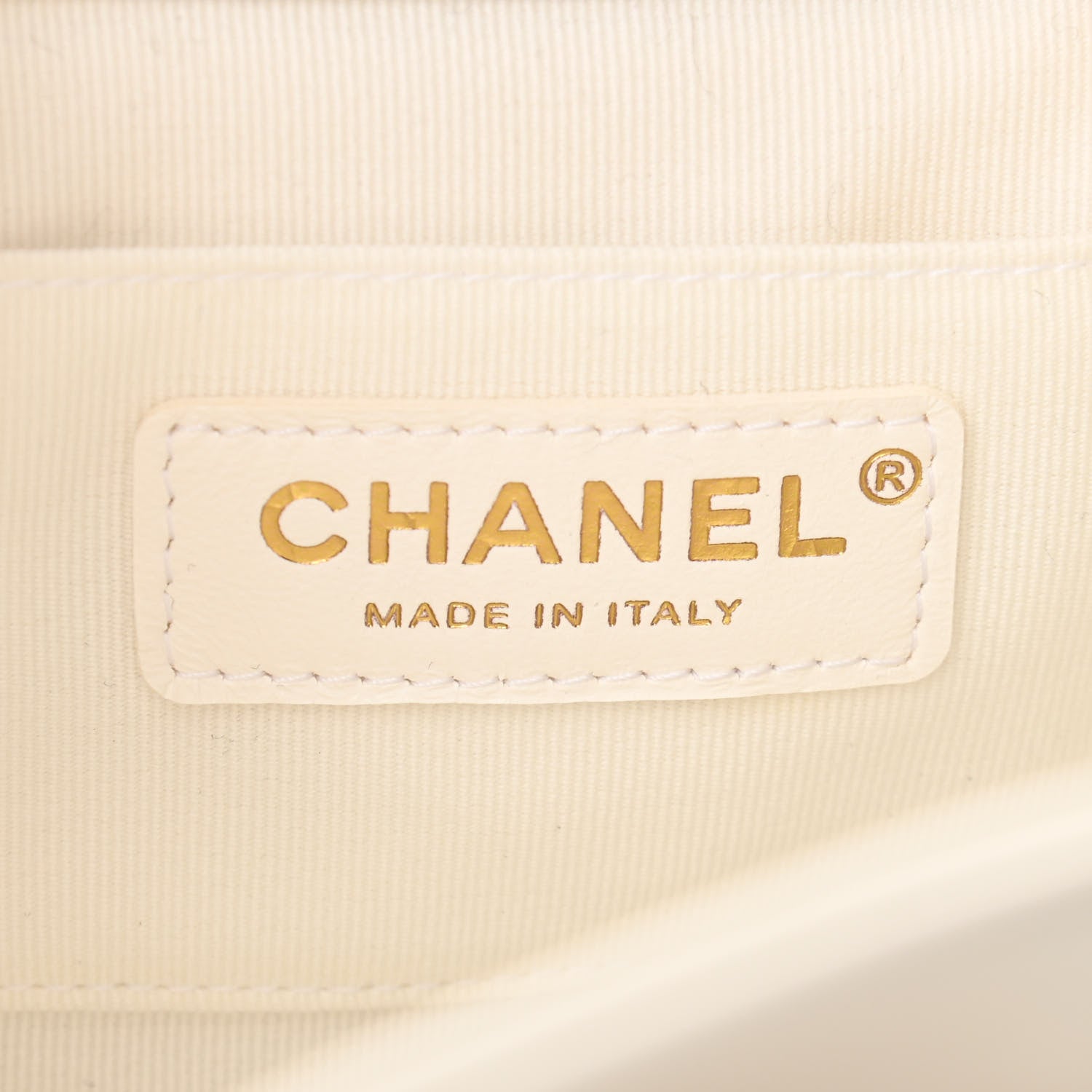 Chanel Lambskin Quilted Small Duma Drawstring Backpack White 6 of 10