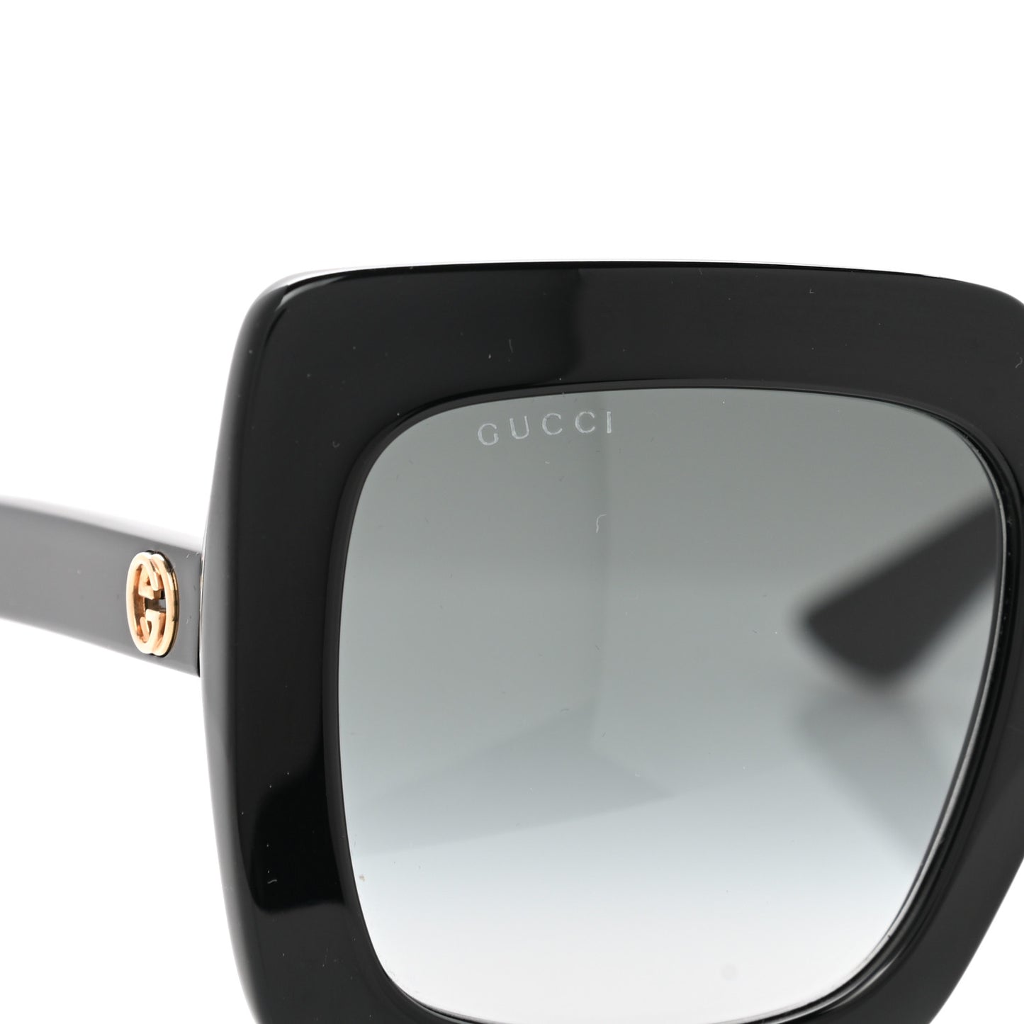 Acetate Oversize Sunglasses GG0328S Black