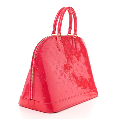 Louis Vuitton Vernis Alma GM Rose Pop 3 of 11
