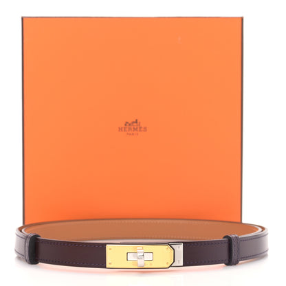 Hermes Hunter Calfskin Kelly 18 Duo Belt Rouge Sellier 4 of 4