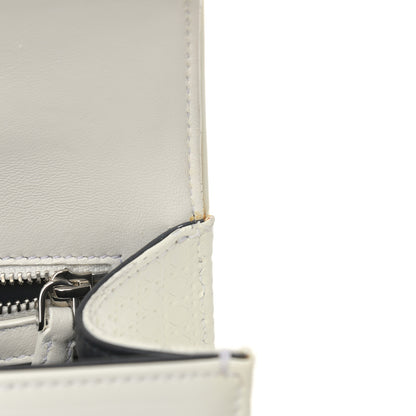 Christian Dior Patent Micro-Cannage Small Diorama Flap Bag White 12 of 16