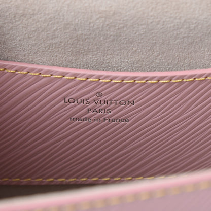 Louis Vuitton Epi Twist Shoulder Bag MM Rose Ballerine 6 of 9