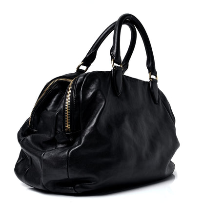 Miu Miu Vitello Lux Tote Black 2 of 5