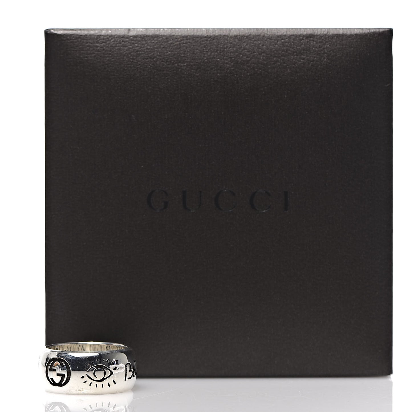 Sterling Silver Blind for Love Band Ring 53 6.25