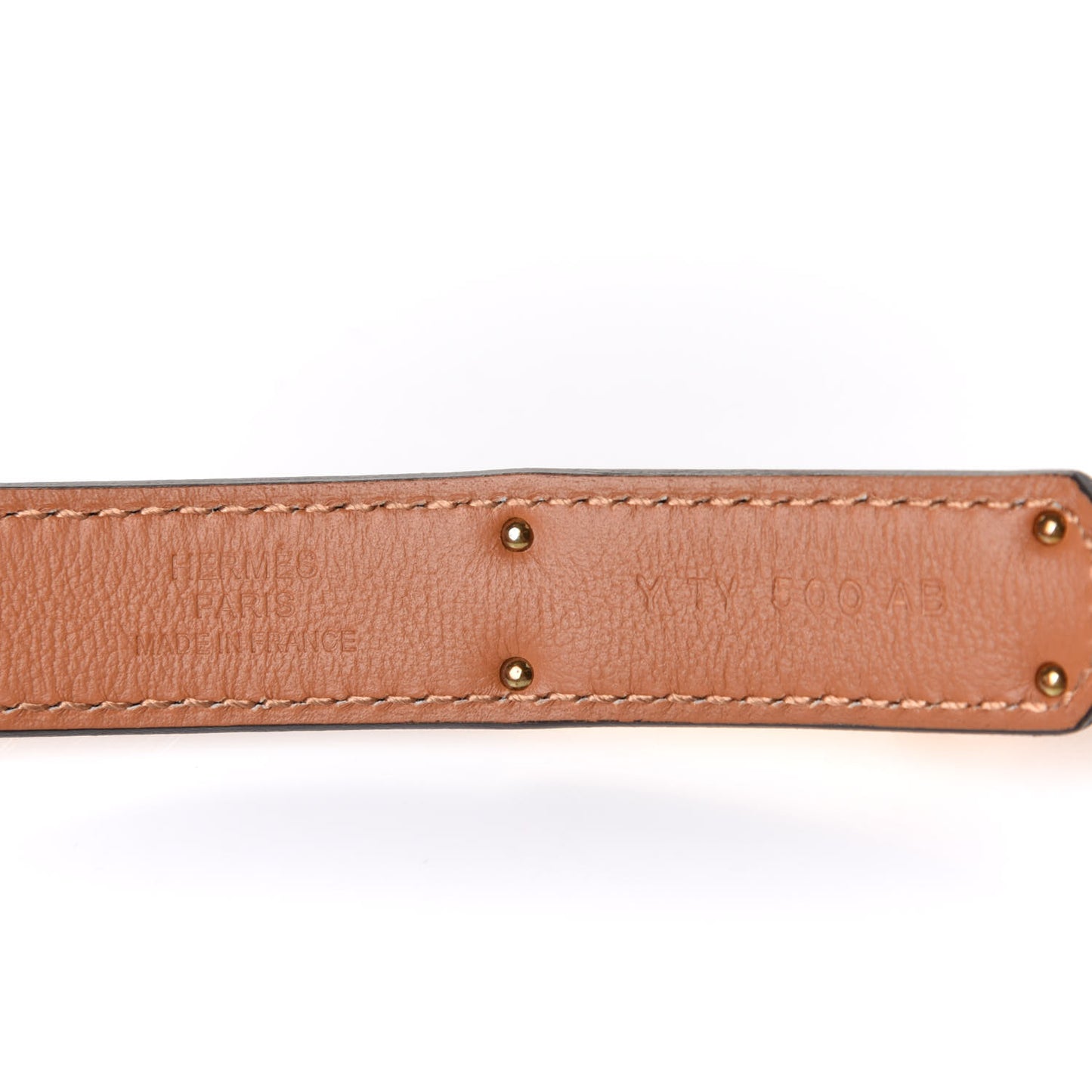 Epsom Kelly Pocket Belt Gold