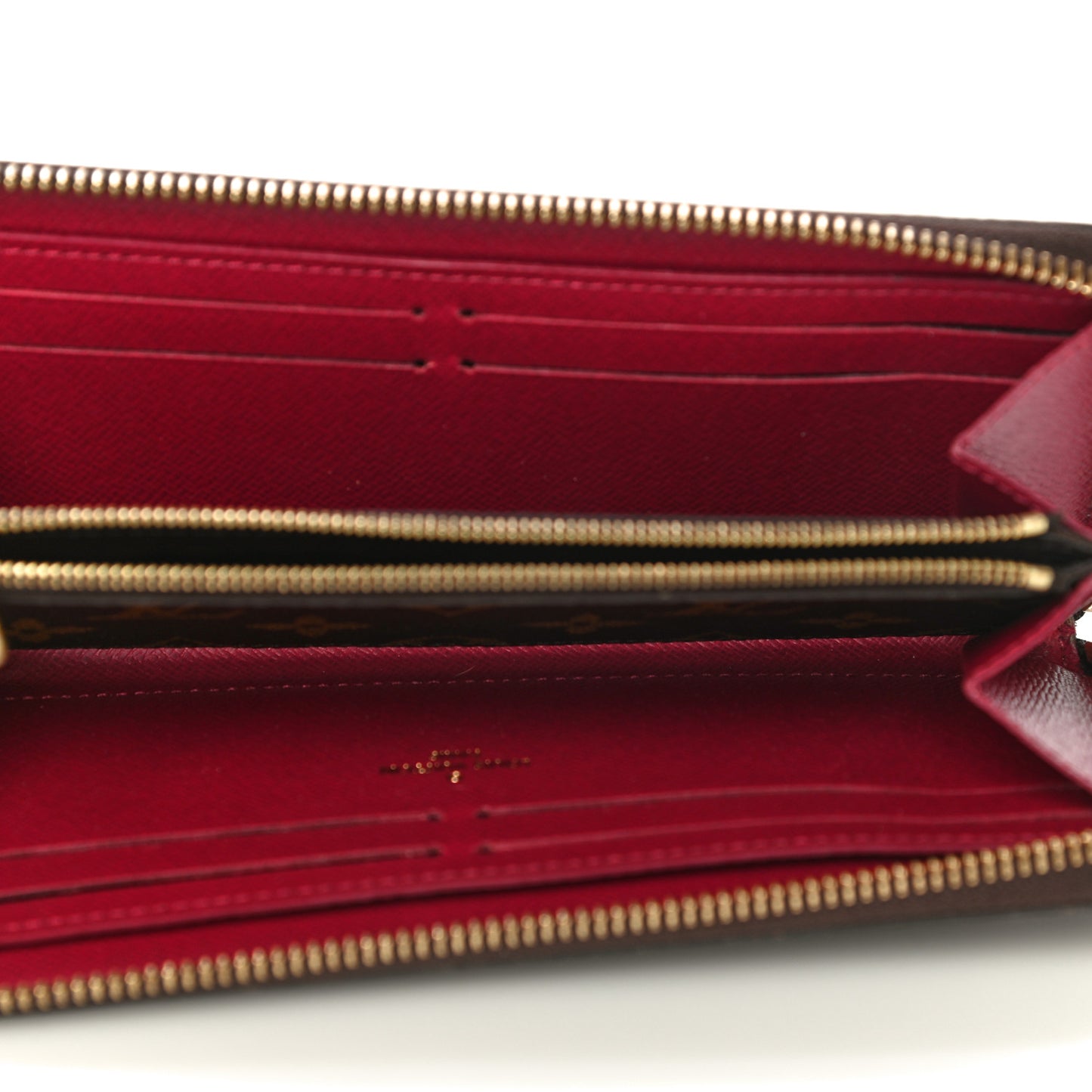 Monogram Clemence Wallet Fuchsia