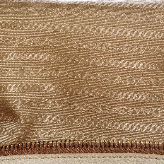 Prada Vitello Daino Hobo Talco 8 of 16