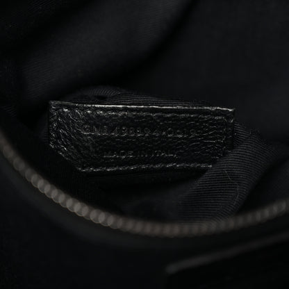 Saint Laurent Crinkled Calfskin Matelasse Monogram Medium Niki Chain Satchel Black 7 of 11