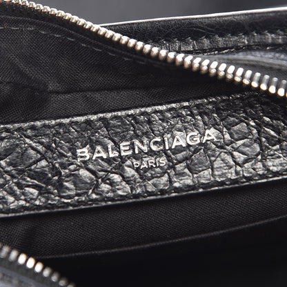 Balenciaga Lambskin Classic Hardware Neo Lift Hip Bag Black 9 of 10