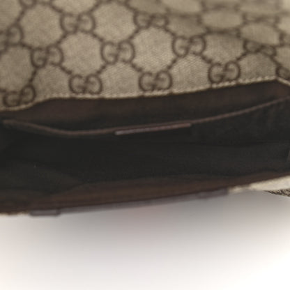 Gucci GG Monogram Plus Web Belt Bag Dark Brown 5 of 10