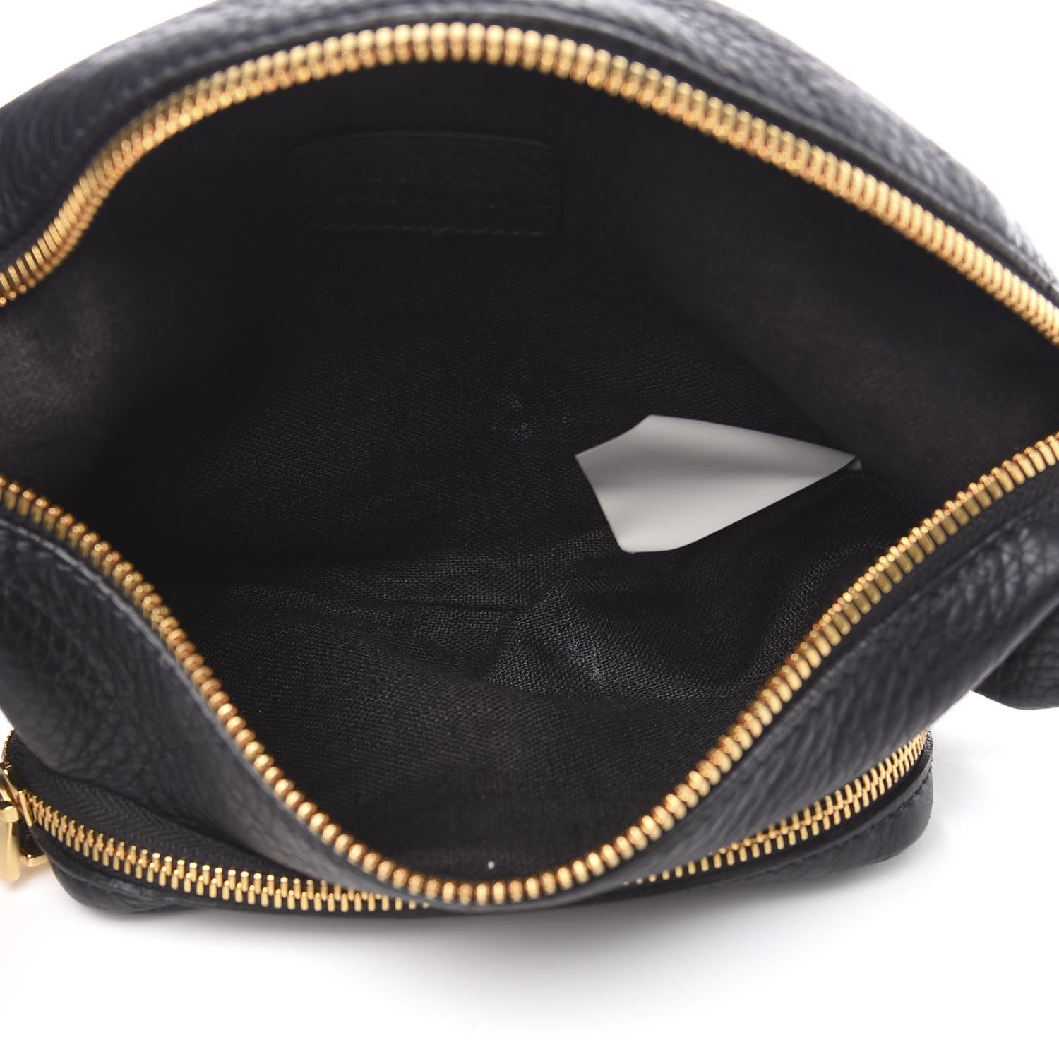 Versace Calfskin Palazzo Medusa Belt Bag Black 4 of 10