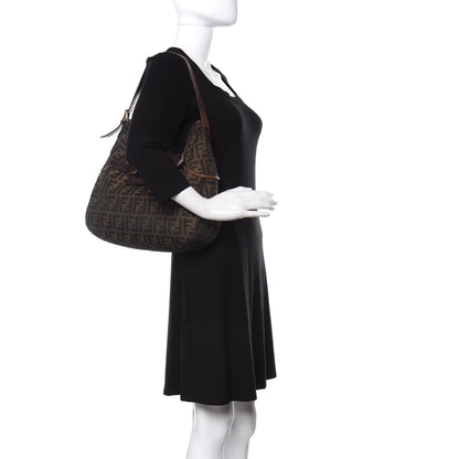 Fendi Zucca Hobo Tobacco 2 of 10
