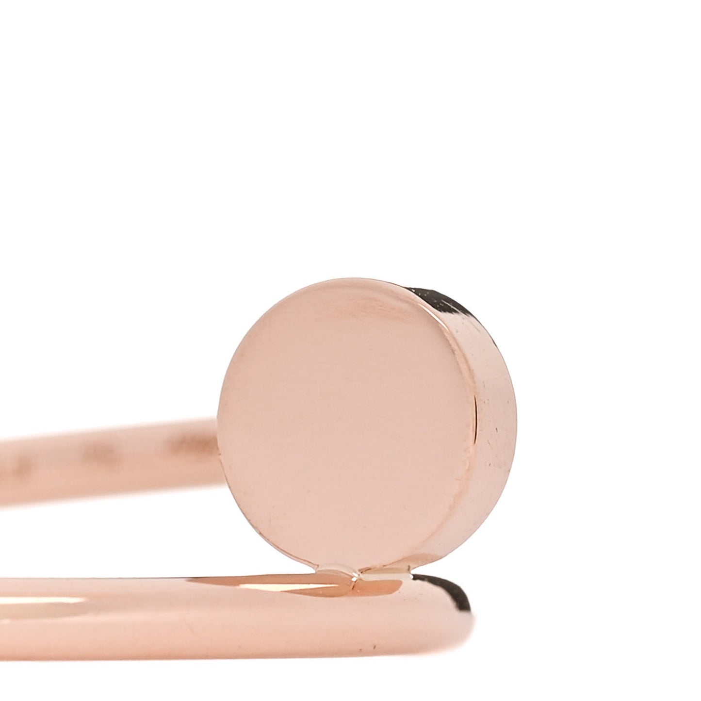 18K Pink Gold Small Juste Un Clou Ring 54 7