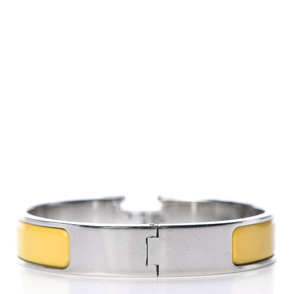 Hermes Enamel Narrow Clic Clac H Bracelet PM Mimosa 3 of 5