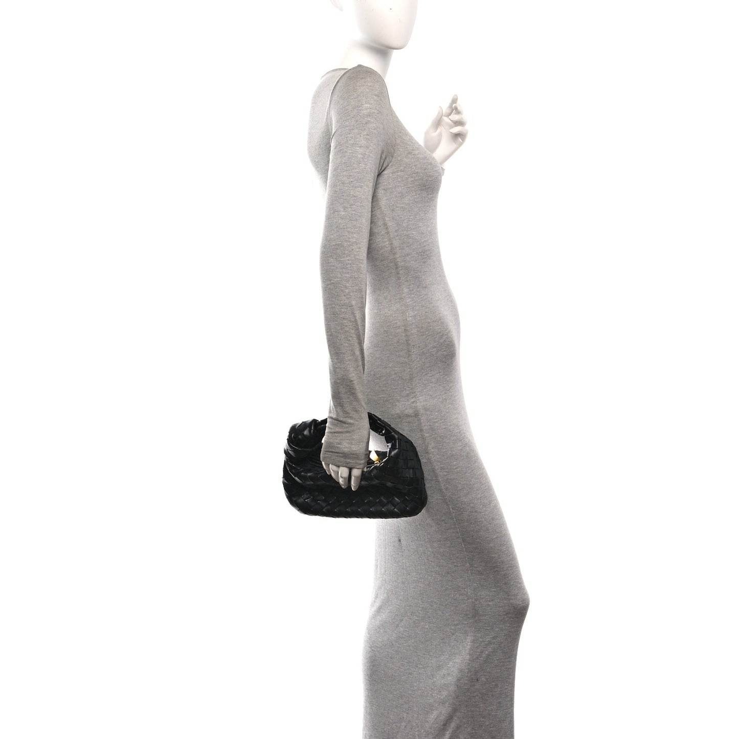 Nappa Intrecciato Mini Jodie Black