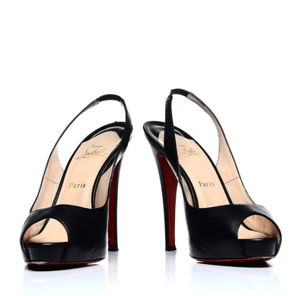 Christian Louboutin Kid No Prive 120 Pumps 40.5 Black 9 of 11