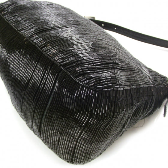 Beaded Mama Baguette Black
